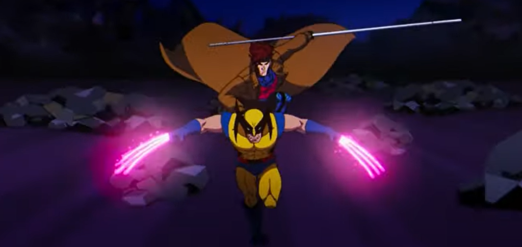Gambit Charge Wolverine